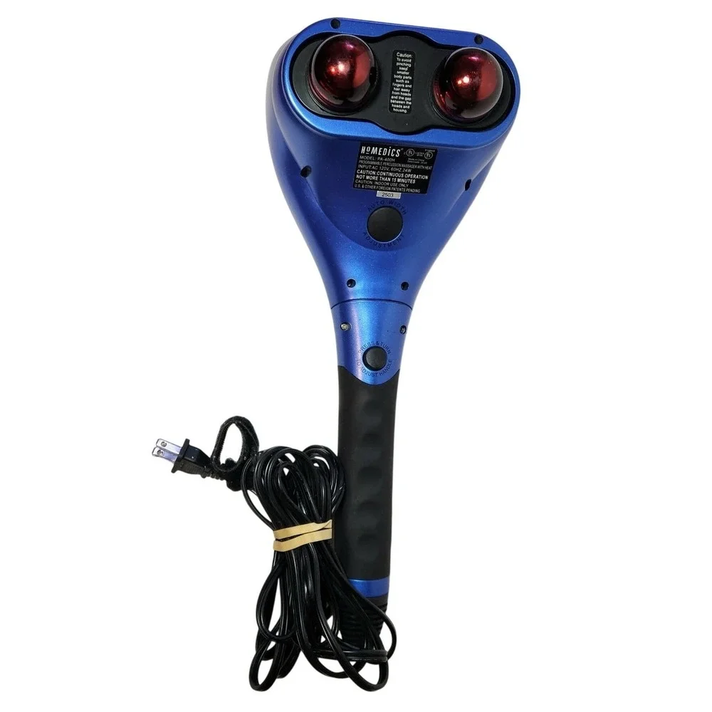 HoMedics PA-400H Programmable Percussion Massager with Heat Electric Deep Tissue